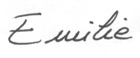 signature Emilie Roze